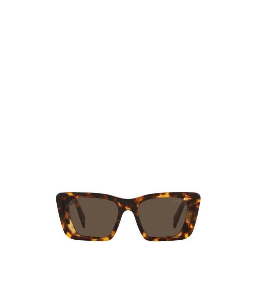 Shop Prada Eyewear Cat-eye Frame Sunglasses In Brown