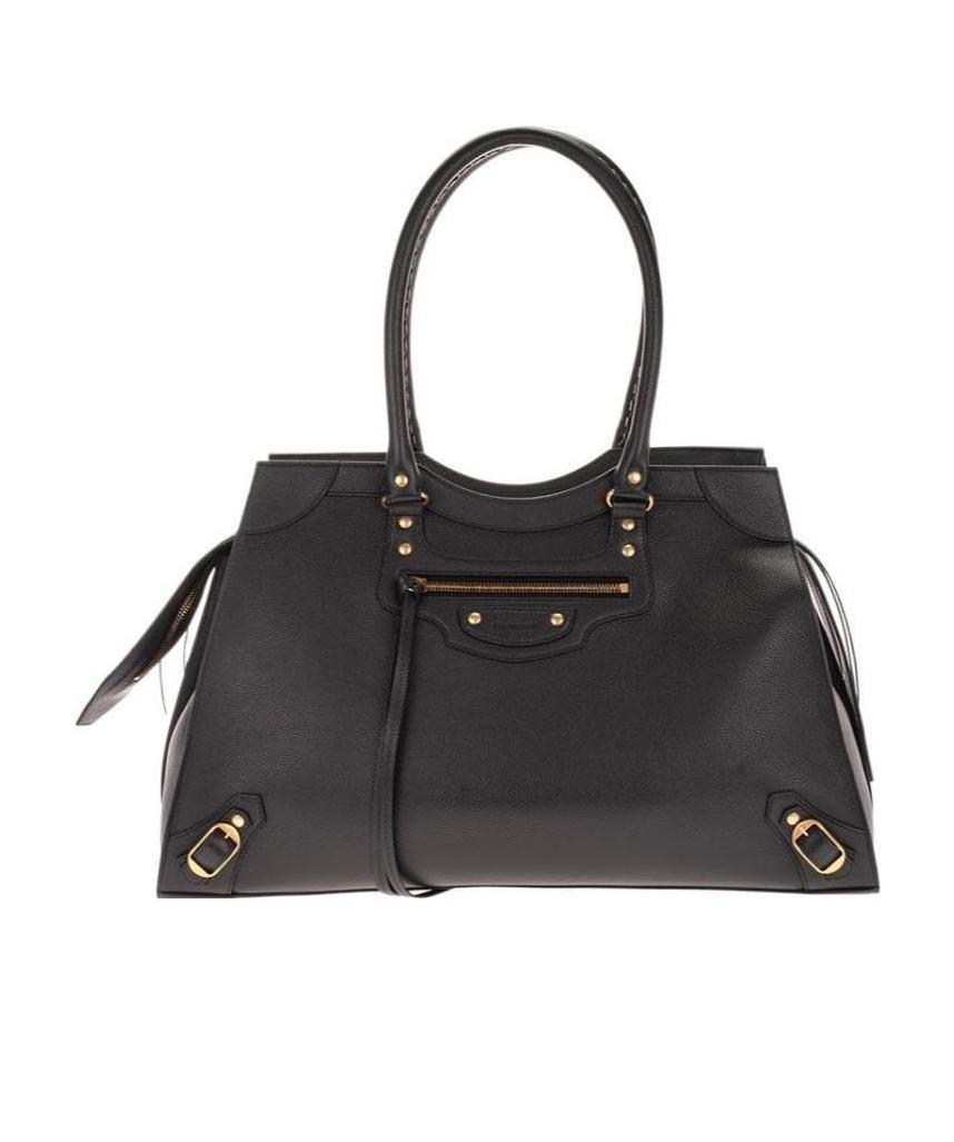 Balenciaga Neo Large Handbag In Black
