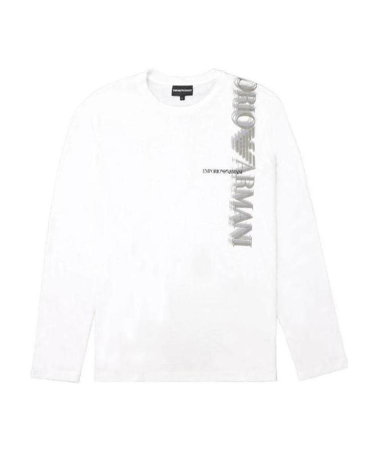 EMPORIO ARMANI LOGO LONG-SLEEVED T-SHIRT