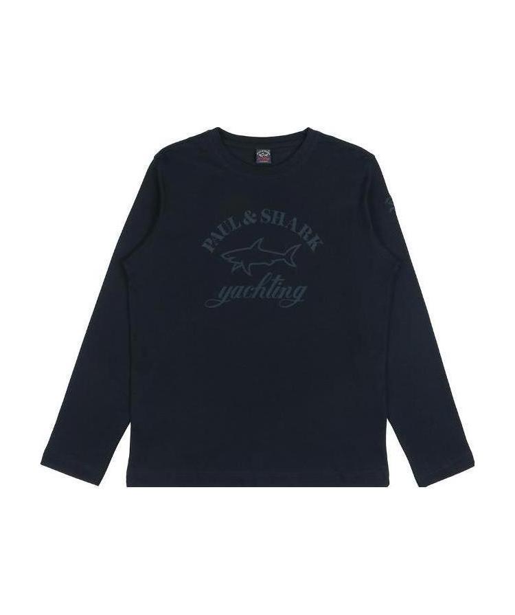 PAUL & SHARK LOGO LONG-SLEEVED T-SHIRT