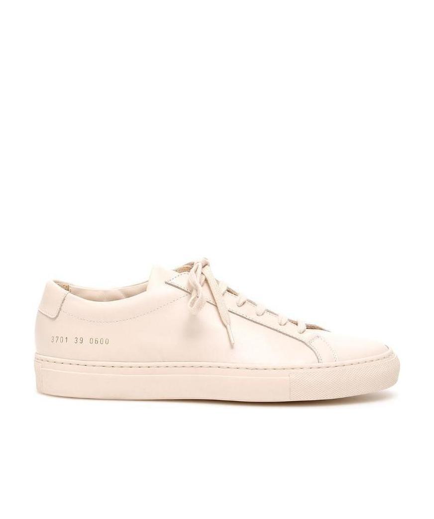 Common Projects Original Achilles Leisure Sports Shoes In Nude