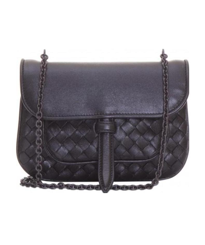 BOTTEGA VENETA LOGO SHOULDER BAG