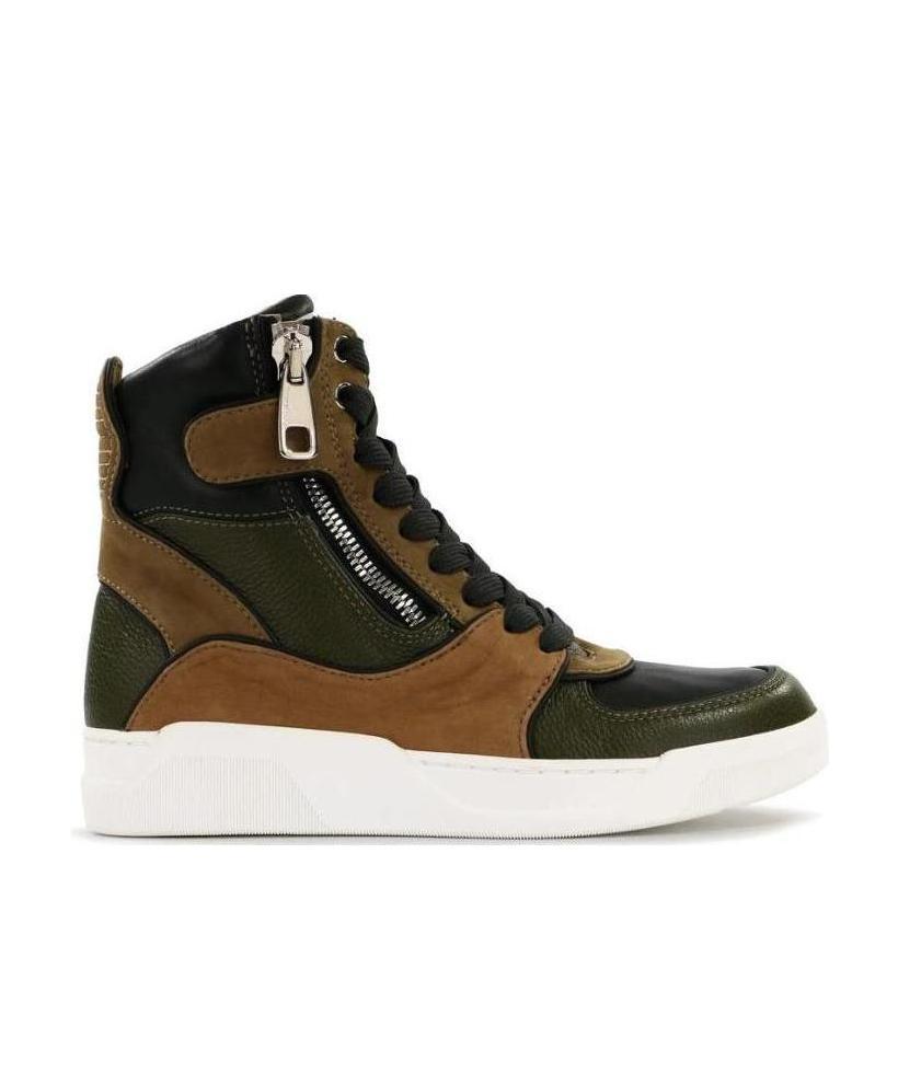 Dolce & Gabbana High-top Leisure Sneakers In Black