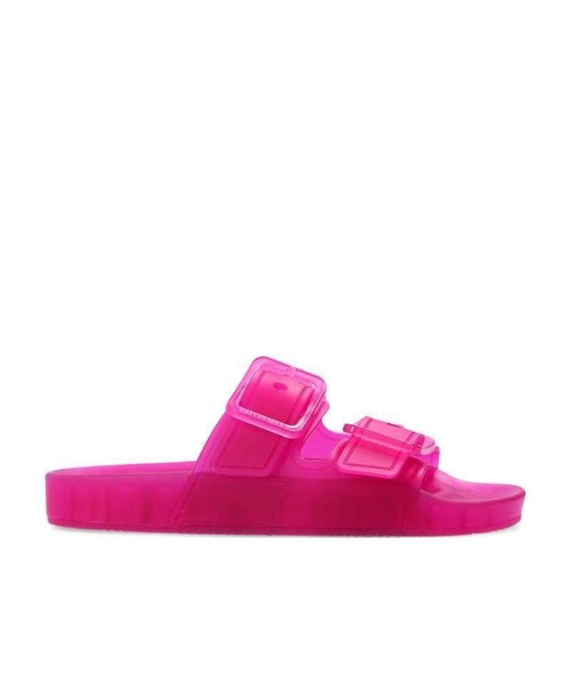 Balenciaga Mallorca Sandals In Transparent Pink Technical Polyurethane In Pink