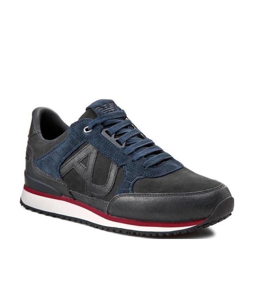 ARMANI JEANS LOGO DETAILS CASUAL SNEAKERS