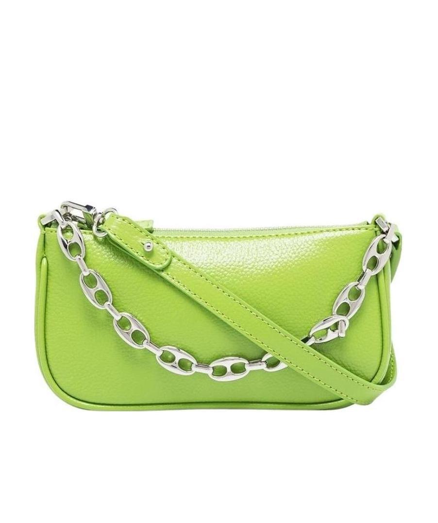 By Far Mini Rachel Shoulder Bag In Green