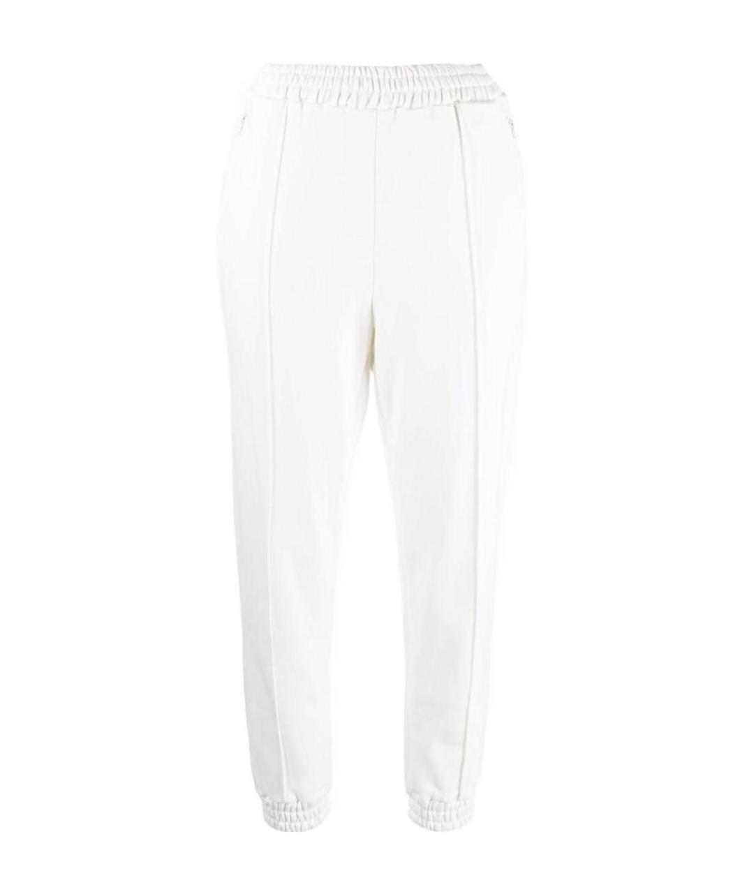 Shop Philosophy Di Lorenzo Serafini Slim-cut Jersey Joggers In White