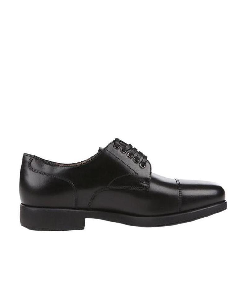 Ferragamo Larry Series Business Casual Shoes In Black