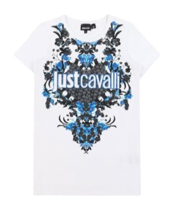 JUST CAVALLI LETTER PRINTED T-SHIRT