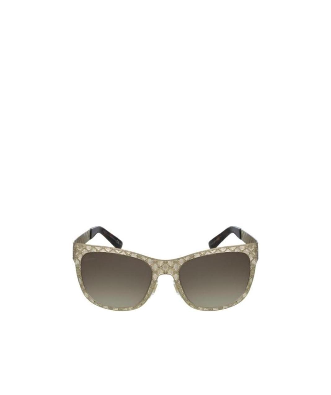 Gucci Logo Details Sunglasses In Multicolor