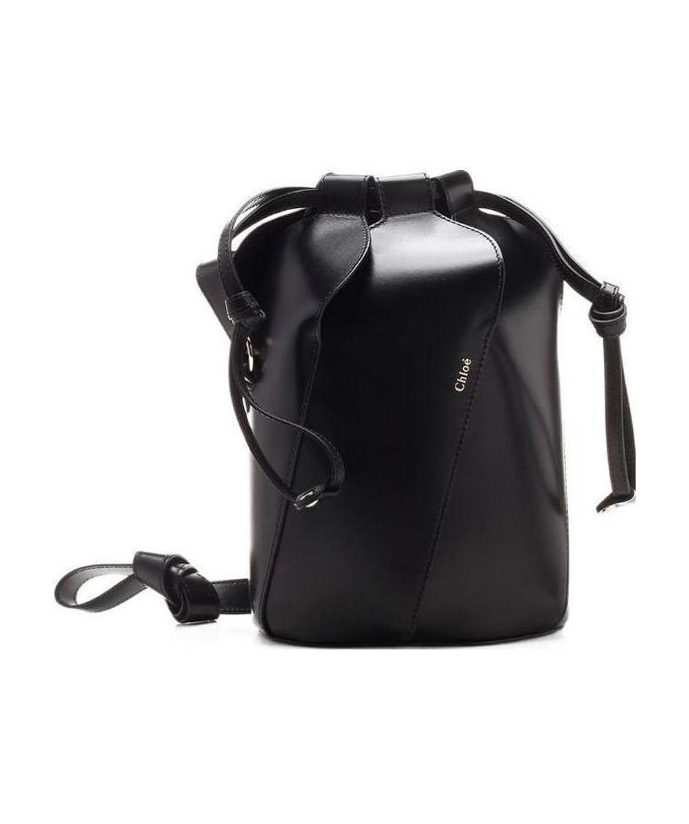 Chloé Tulip Leather Bucket Bag