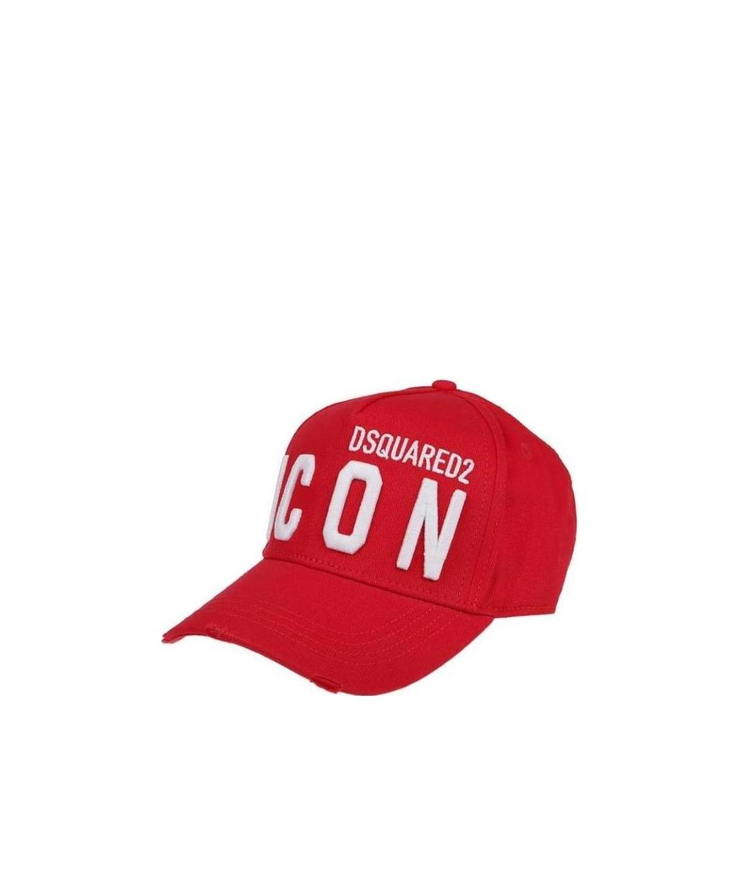 Dsquared2 Be Icon Baseball Cap In Red