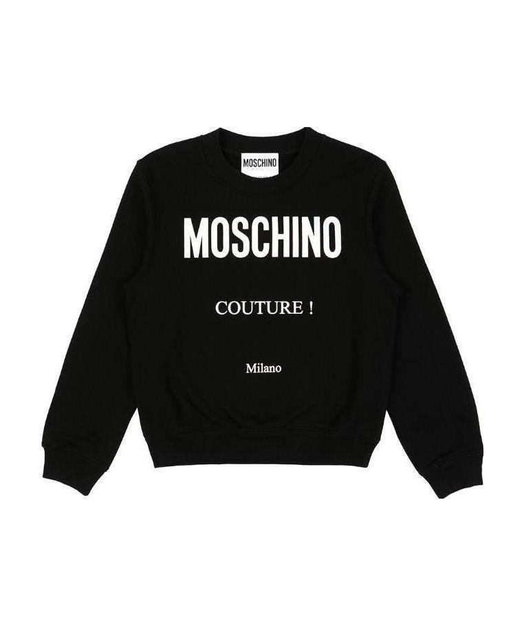 MOSCHINO LOGO PRINTED SWEATER