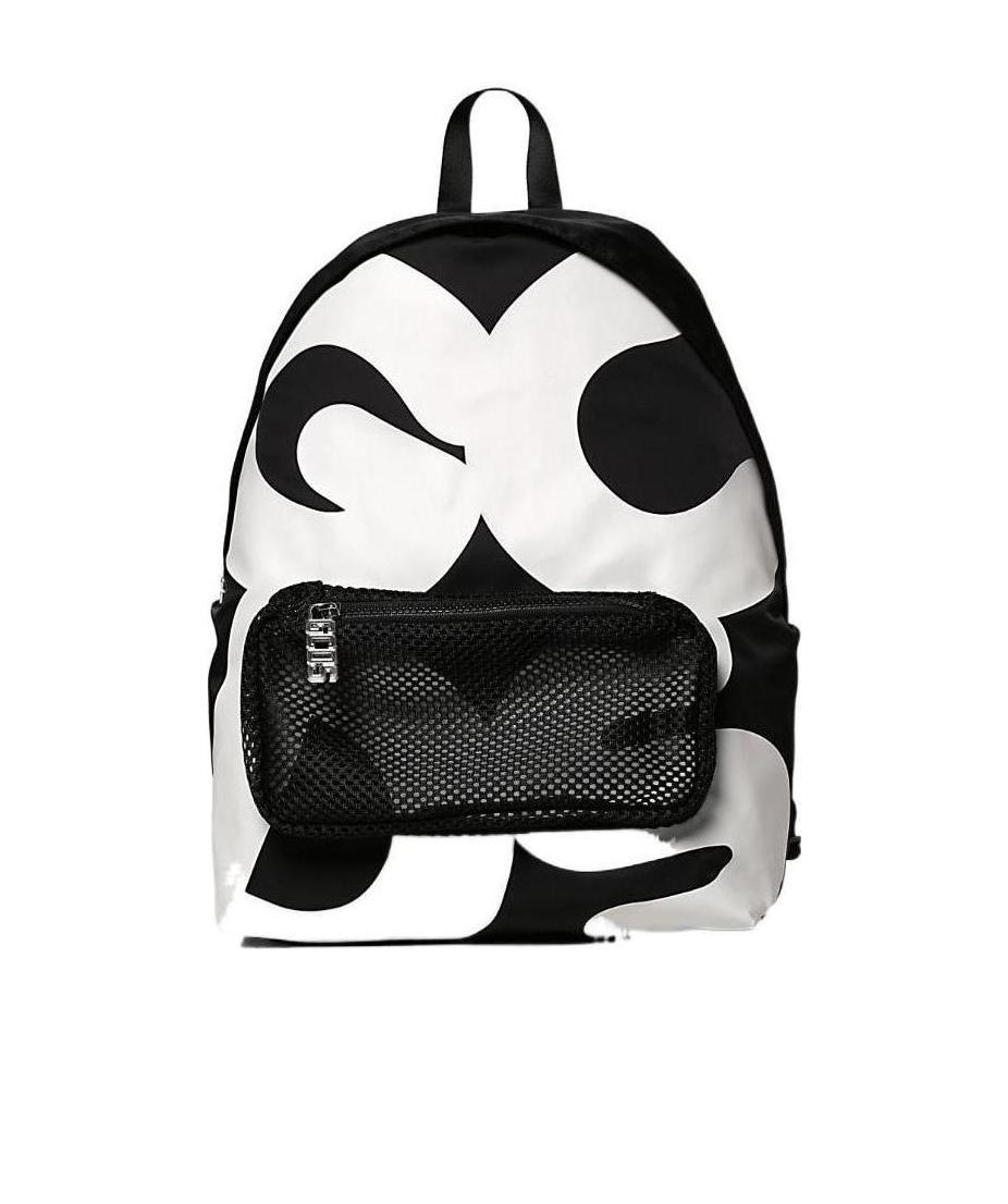Gcds Backpack And Bumbags Fabric White In Black