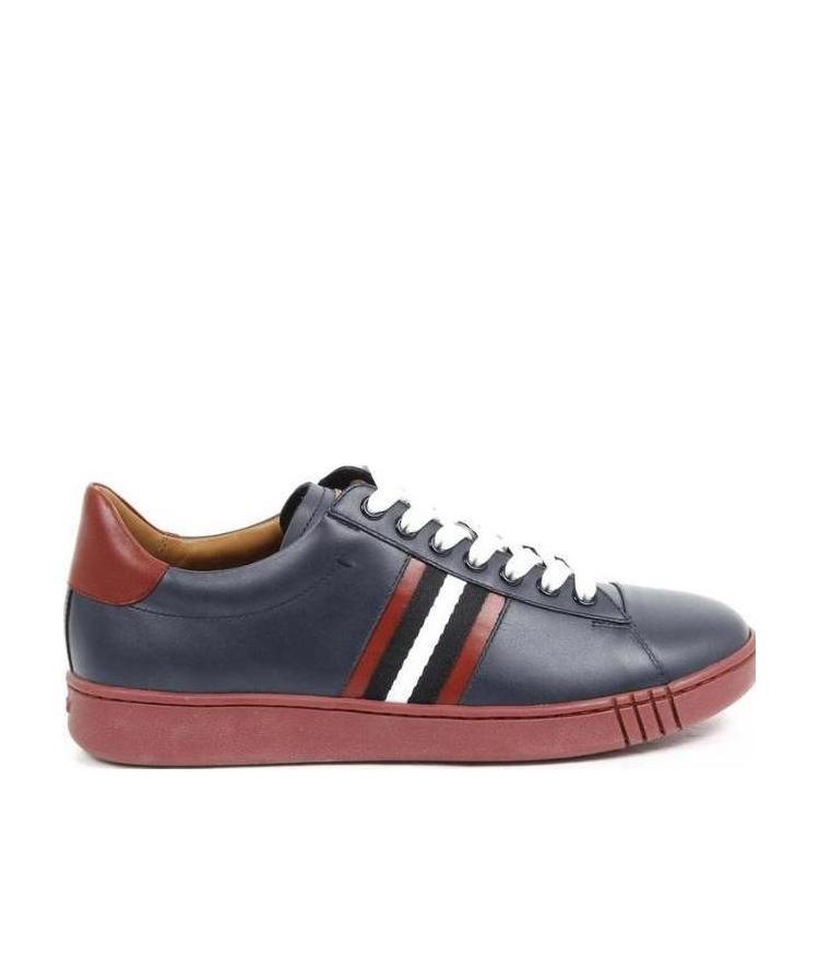 Bally Logo Casual Sports Shoes In Multicolor