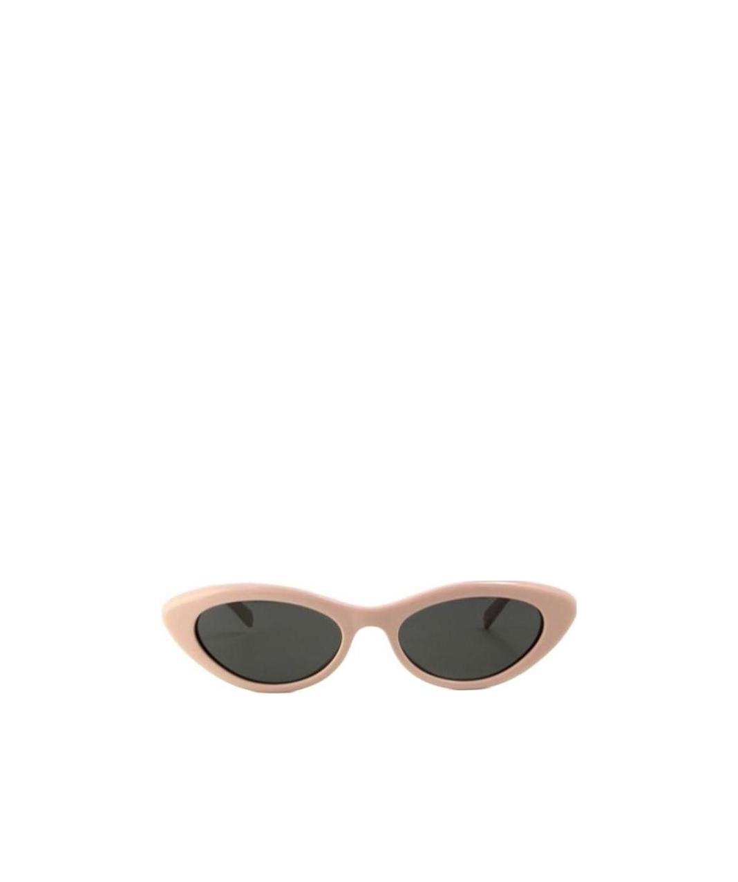 Celine Cat's Eye Frame Sunglasses In Pink