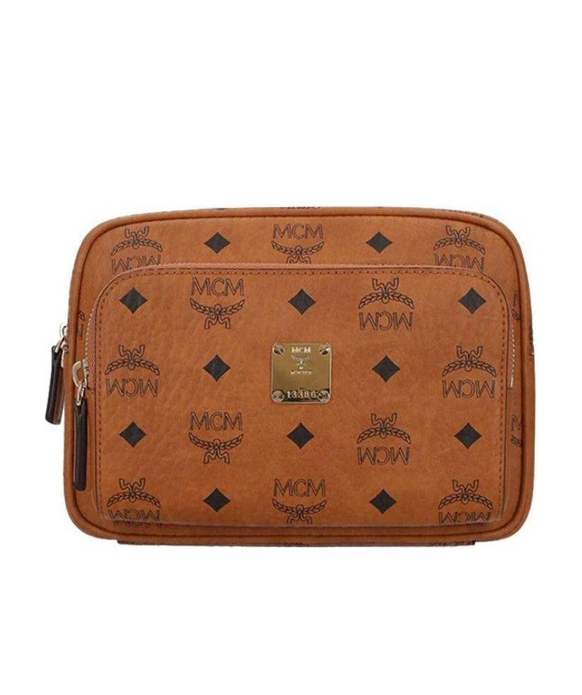 Mcm Klassic Crossbody Bag In Brown