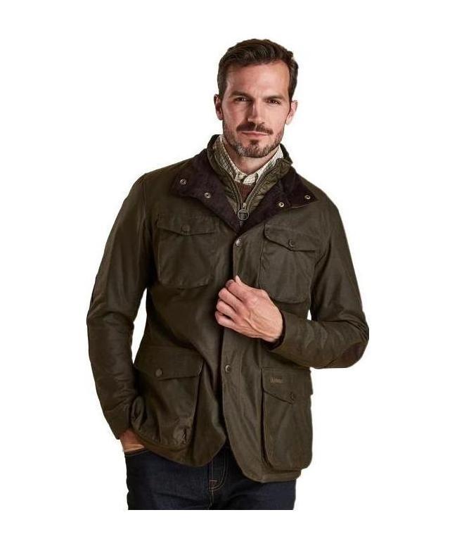 BARBOUR COLLARED FIELD JACKET