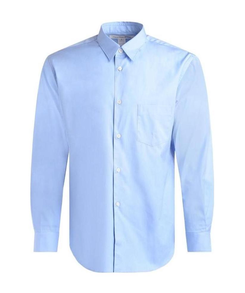 Comme Des Garçons Classic Logo Shirt In Blue