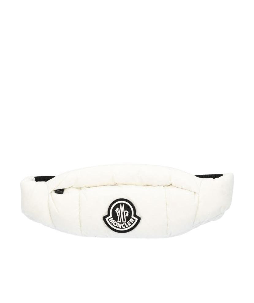 Moncler Logo-patch Belt Bag In White