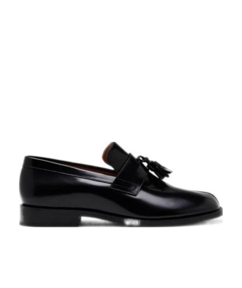 Maison Margiela Split Toe Business Dress Shoes In Black