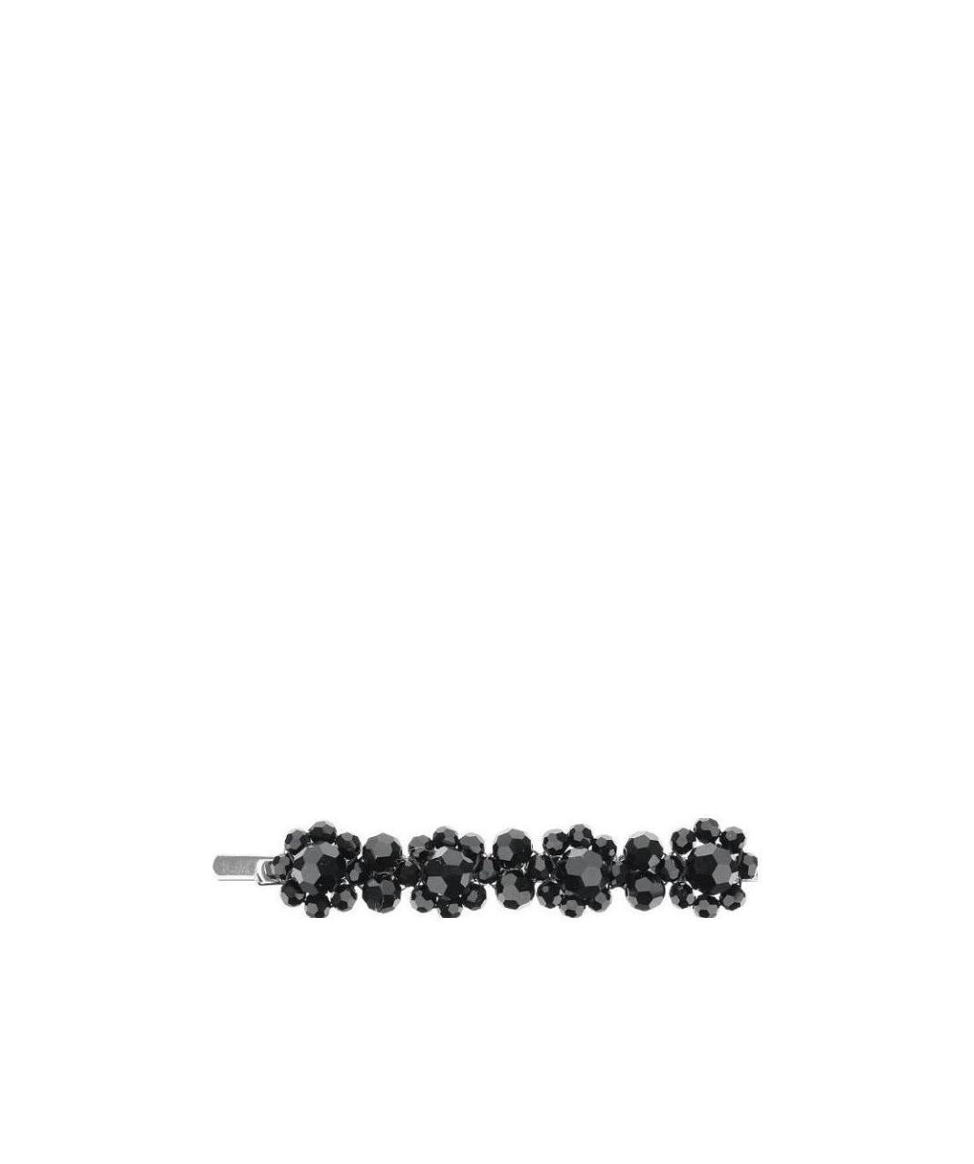 Simone Rocha Flower Hair Clip In Black