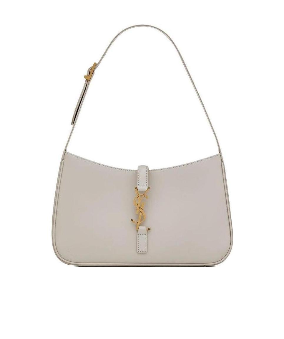 Saint Laurent Le 5 À 7 Shoulder Bag In White