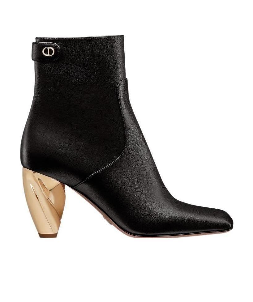 Dior Logo Boots In Black