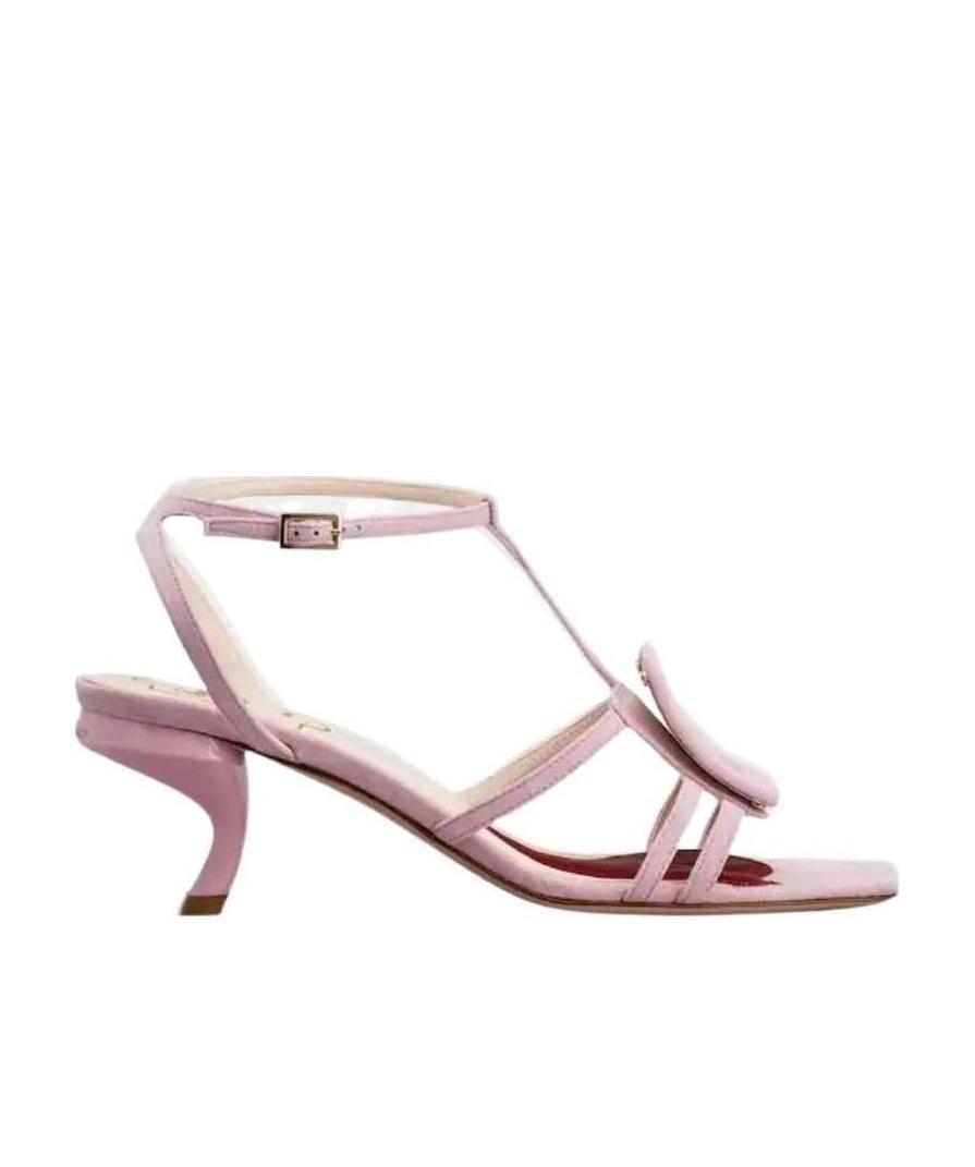 Roger Vivier Virgule Buckle Sandals In Multicolor