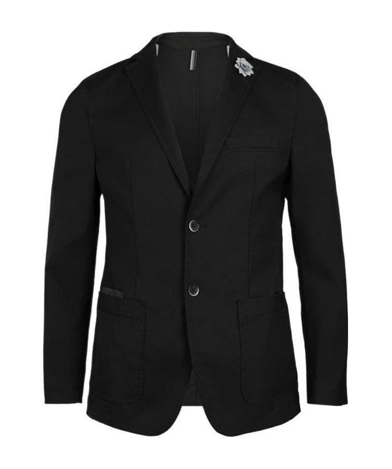 Hugo Boss Single-breasted Suit Jacket In Black