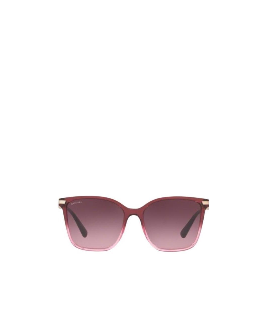 Bvlgari Logo Sunglasses In Pink