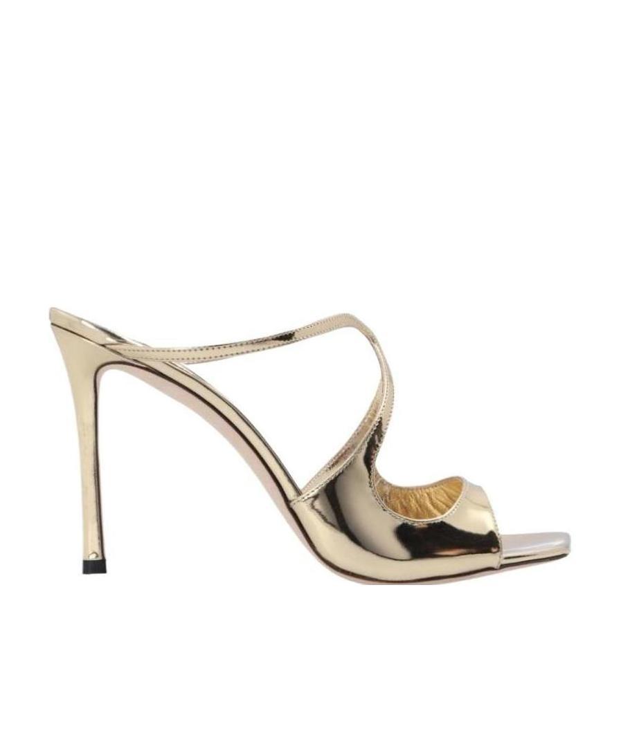 Jimmy Choo Anise 95mm Heeled Sandals In Nude