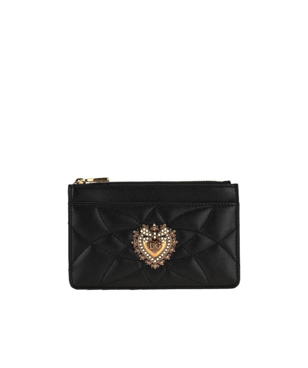 Dolce & Gabbana Devotion Medium Cardholder In Black