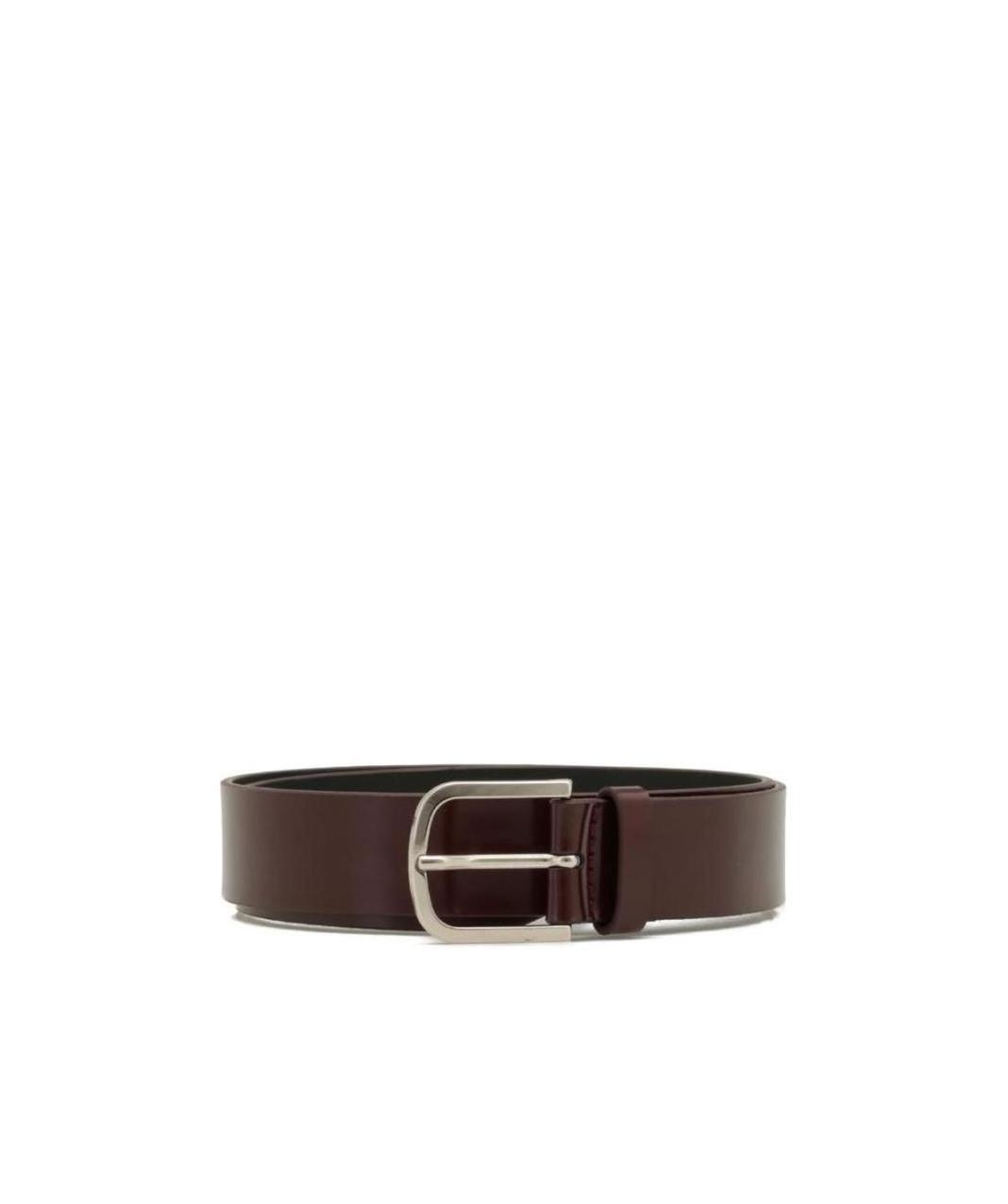 Shop Orciani Buckle Belt In Black
