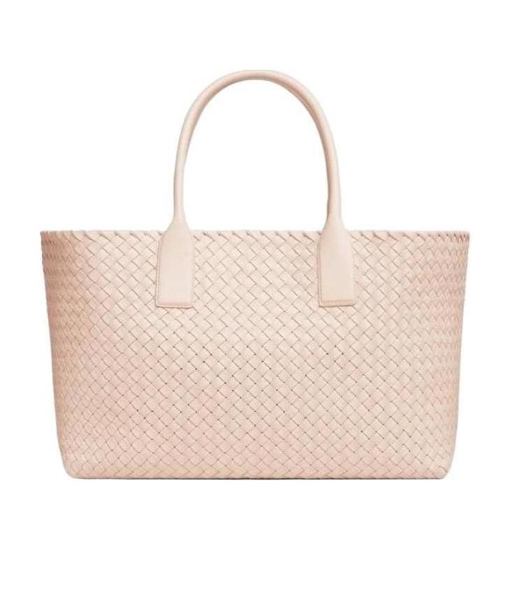 Bottega Veneta Medium Cabat Tote Bag In Pink
