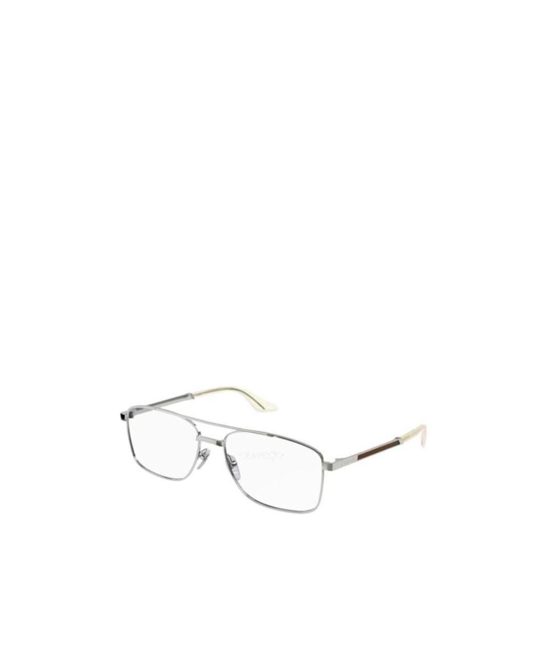 Gucci Eyewear Rectangle Frame Glasses In White