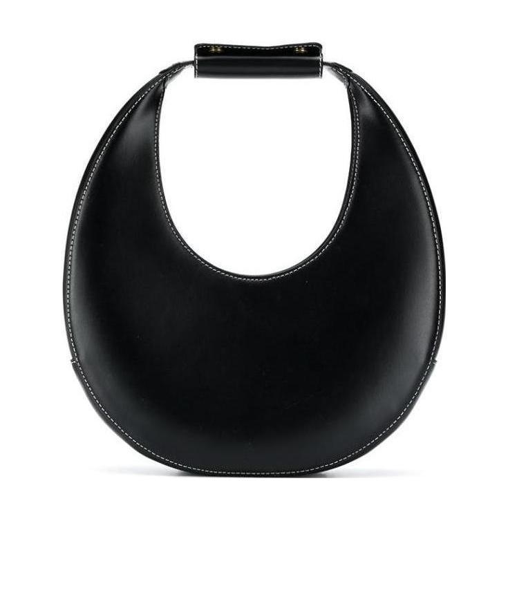 Staud One Handle And One Shoulder Bag In Black