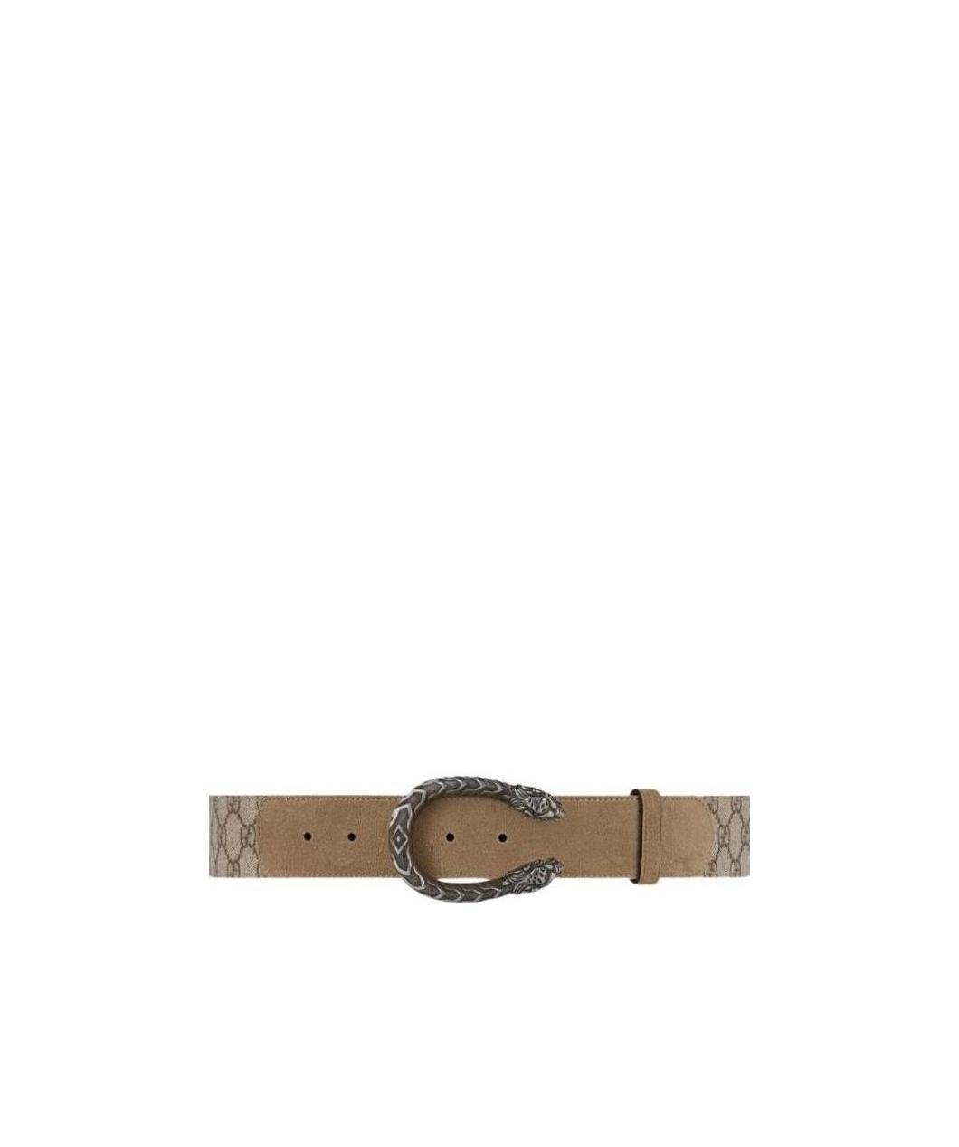 Gucci Logo Belt In Brown