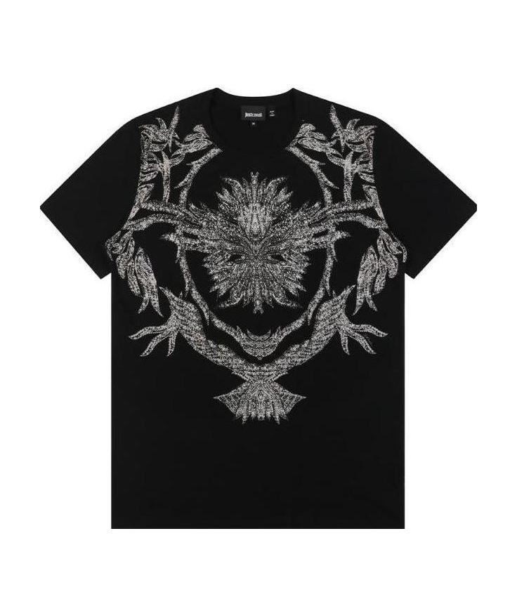 Just Cavalli Short-sleeved T-shirt In Black