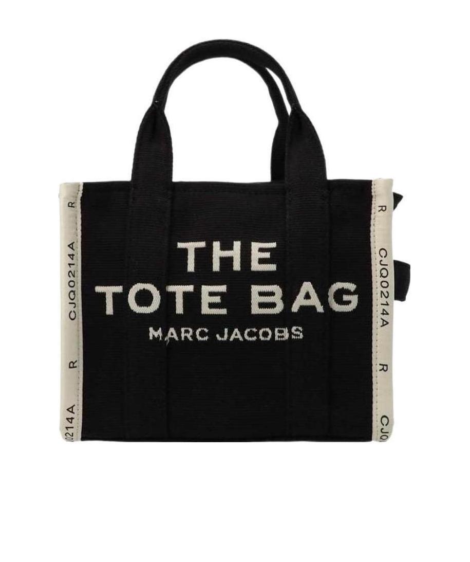 Marc Jacobs The Jacquard Mini Tote Bag In Black