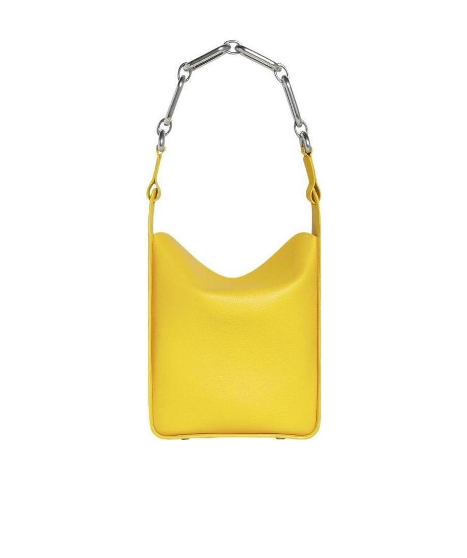 Balenciaga Tool 2.0 Chain-link Tote Bag In Yellow