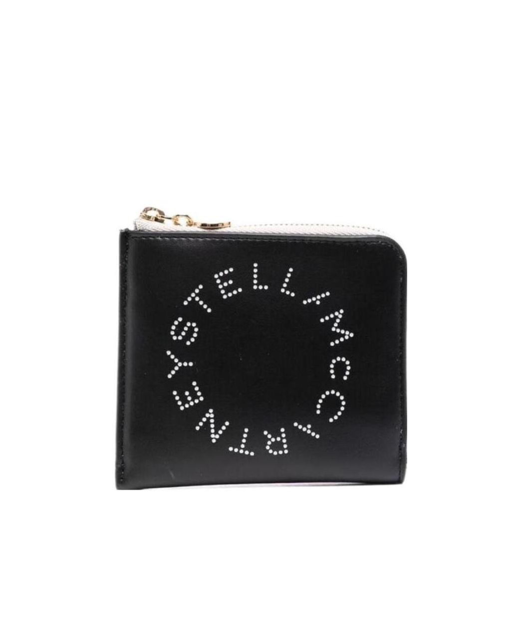 Stella Mccartney Stella Logo Cardholder In Black