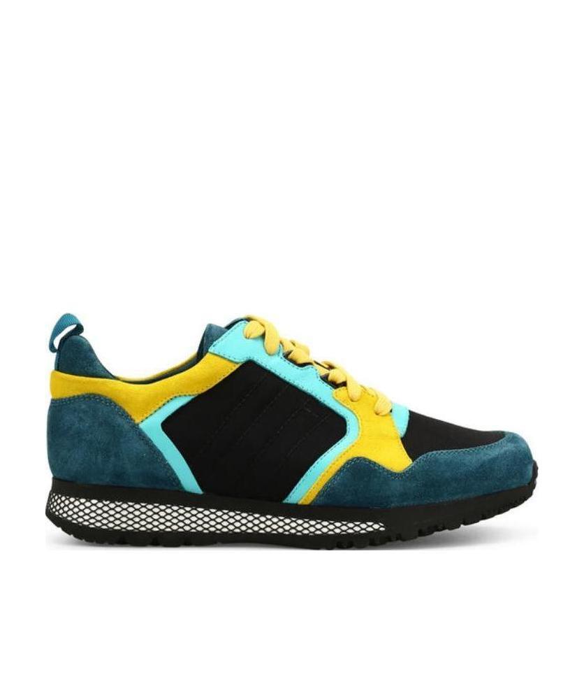 GUCCI TIE-UP COLOR LEISURE SPORTS SHOES