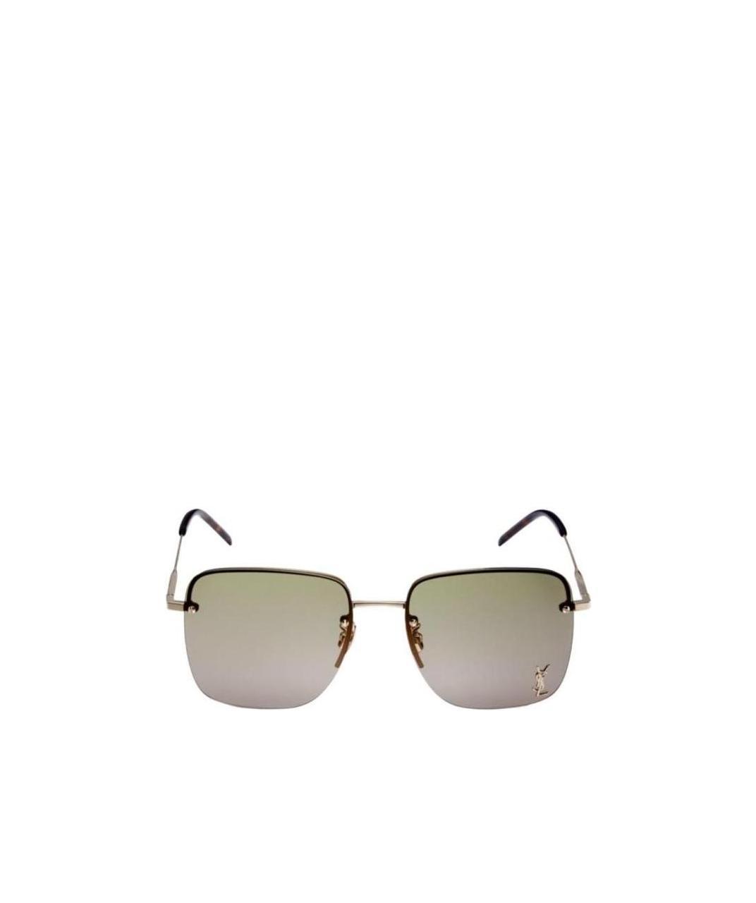 Saint Laurent Square-frame Sunglasses In Nude