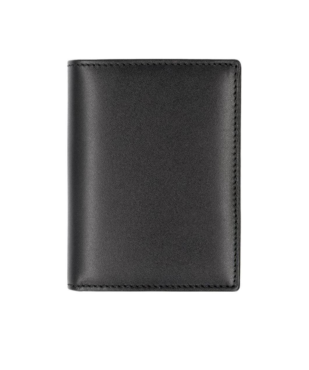 Comme Des Garçons Compact Wallet In Black