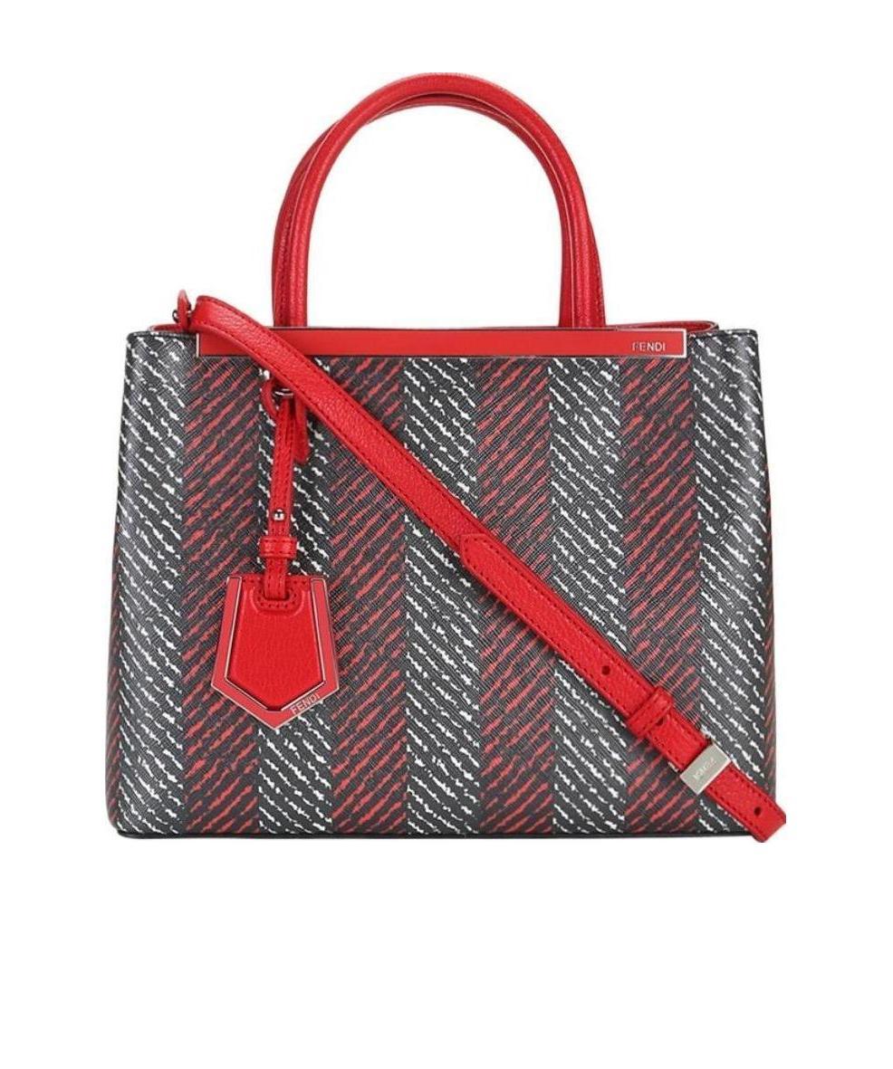 Fendi Logo Handbag In Multicolor