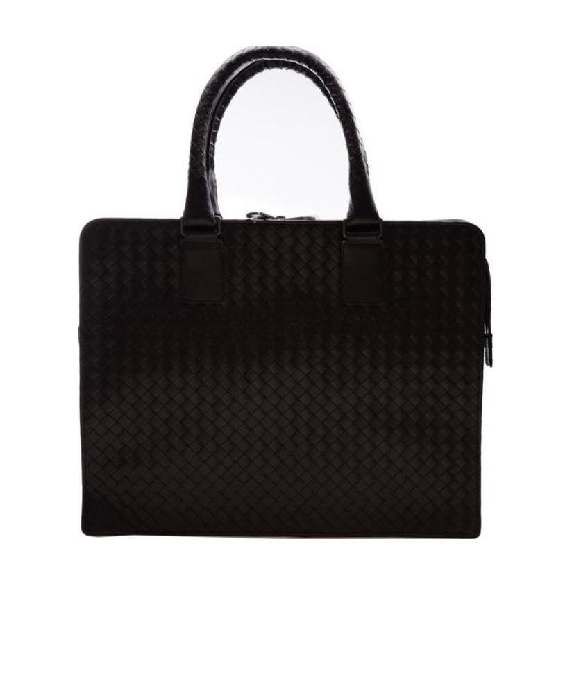 Bottega Veneta Knitted Handbag In Brown