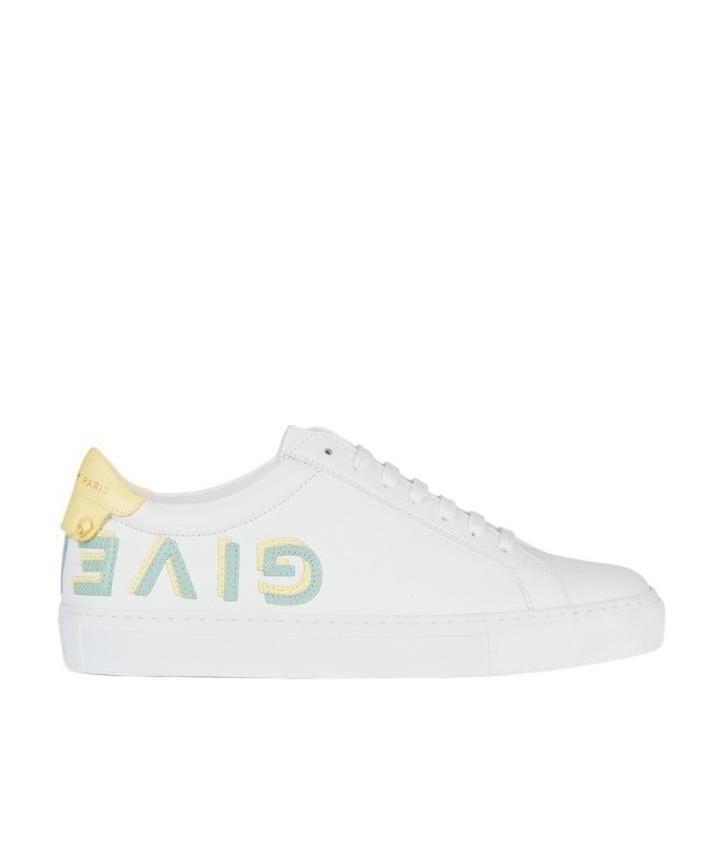 Givenchy Reverse Logo Low-top Sneakers In White