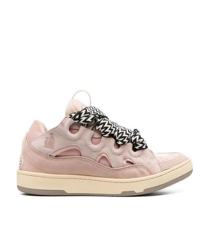 Lanvin Curb Sneaker In Pink