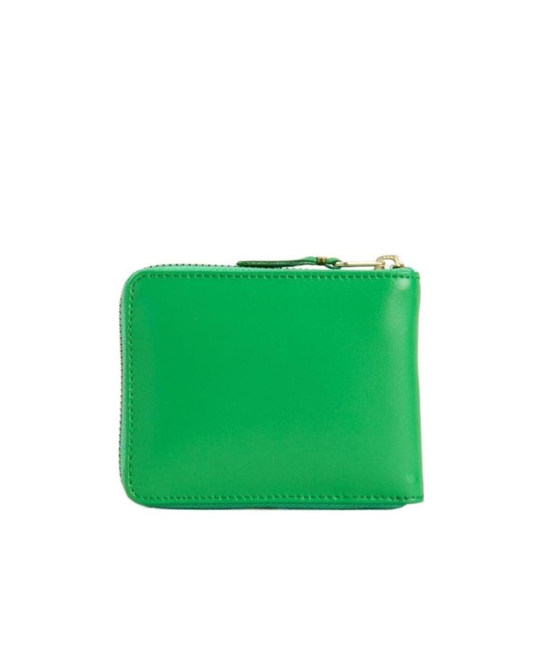 COMME DES GARÇONS ZIP-AROUND LEATHER WALLET